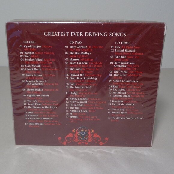 GREATEST EVER DRIVING SONGS by Various Artists / New CD / 3 Disc Set / 50 Tracks - Picture 3 of 12